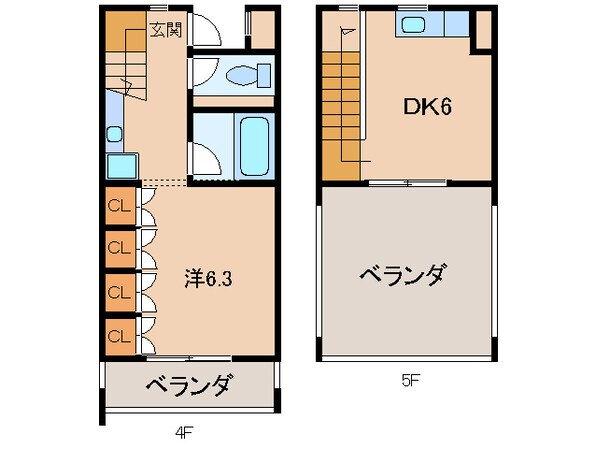 ＶＥＲＲＩの物件間取画像